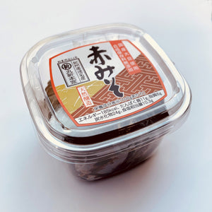 "Akamiso", red long matured miso - 18 to 24 month matured   400g