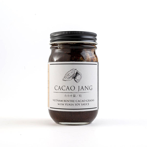 Cacao Jang Grains 140g - The world's first chocolate soy sauce of Yuasa Soy Sauce